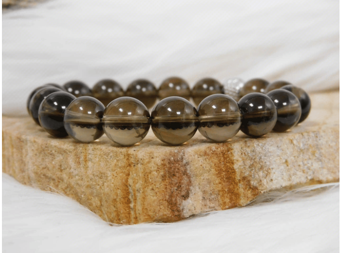 BRACELET QUARTZ FUME