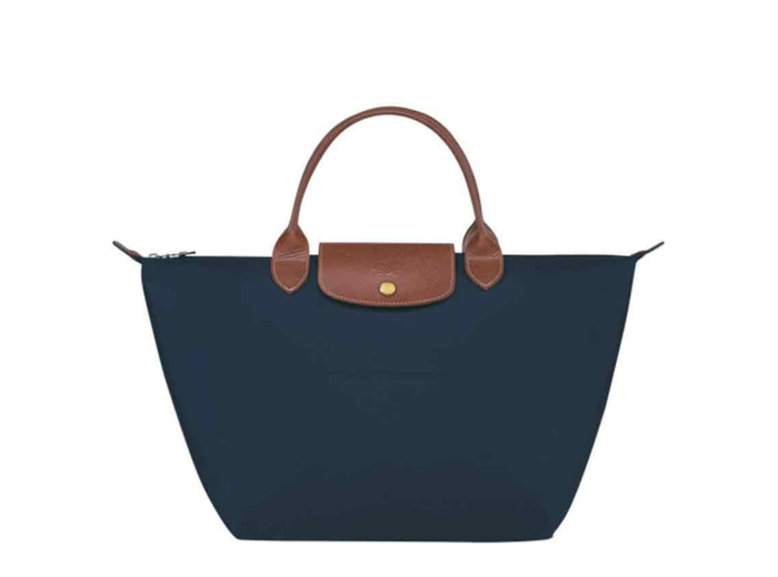 Longchamp Le Pliage Original Sac A Main M Marine