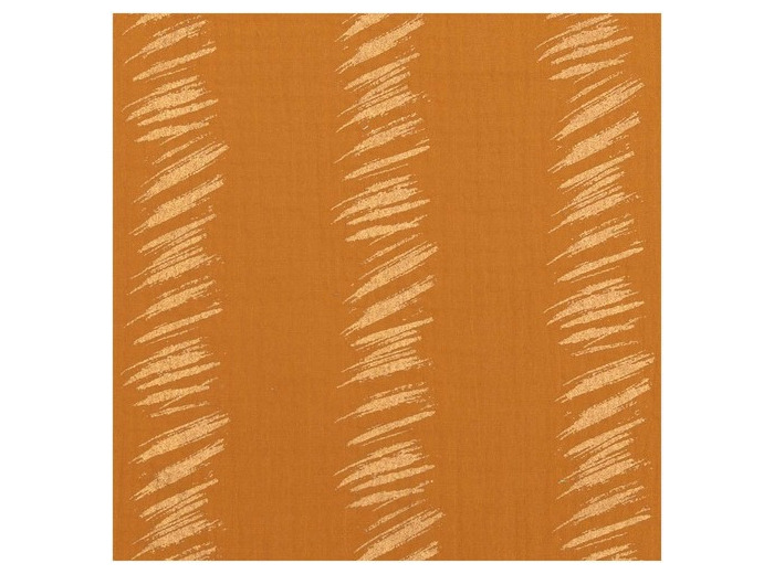 Tissu coton mousseline froissée moutarde - Rico Design