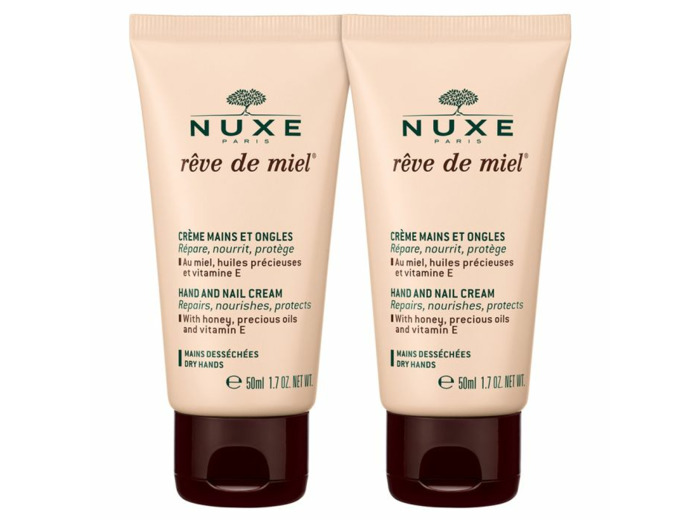 NUXE DUO CR MAINS REVE MIEL 2X50ML