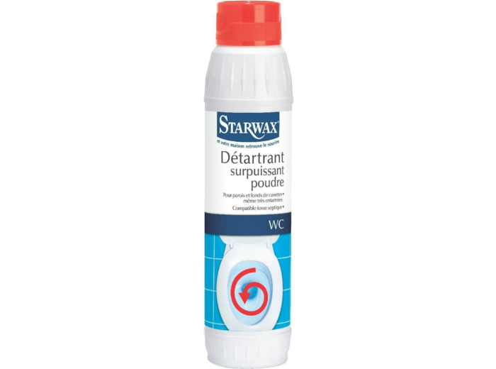 Starwax Détartrant WC surpuissant poudre - Le flacon de 1Kg