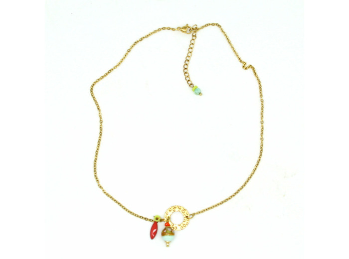 Collier Citrus Coral