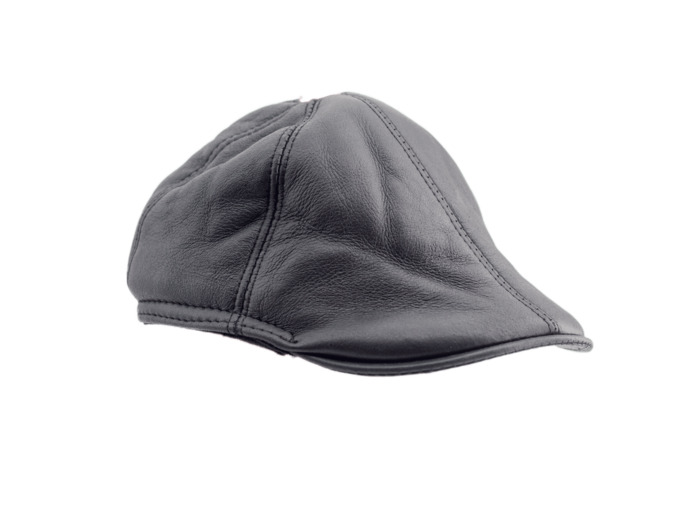 Béret cuir