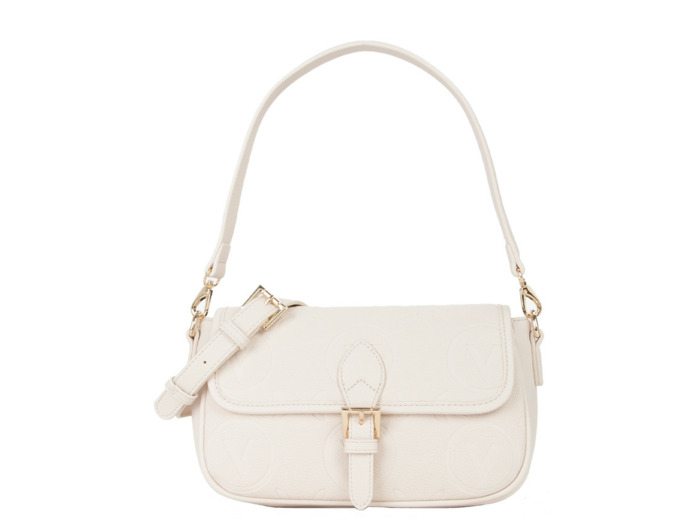 Valentino Samba Re Sac Porté Epaule Ecru