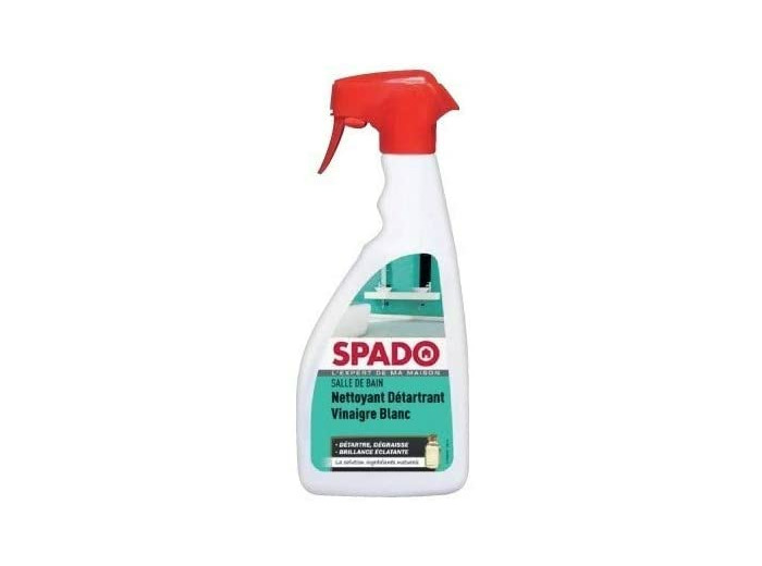 SPADO 3172350121401 Nettoyant detartrant vinaigre Blanc + Acide citrique 500ml, Taille Unique