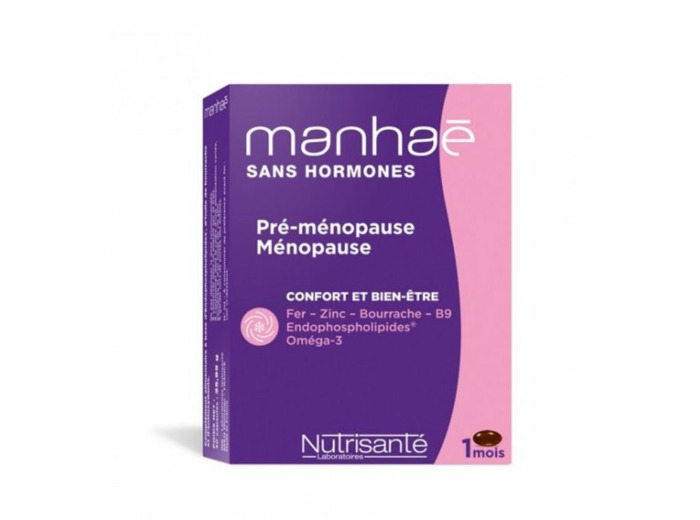 Pre-menopause Menopause Sans Hormones 30 Capsules Manhaé