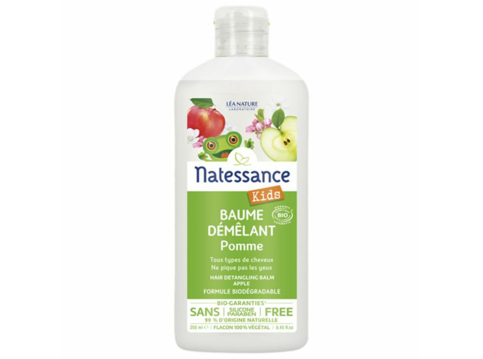 Baume Demelant Pomme Bio 250ml Kids Natessance