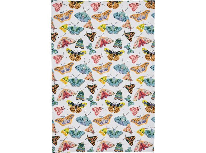 Ulster Weavers Torchon en Coton - Maison de Papillons (100 % Coton, Multicolore)