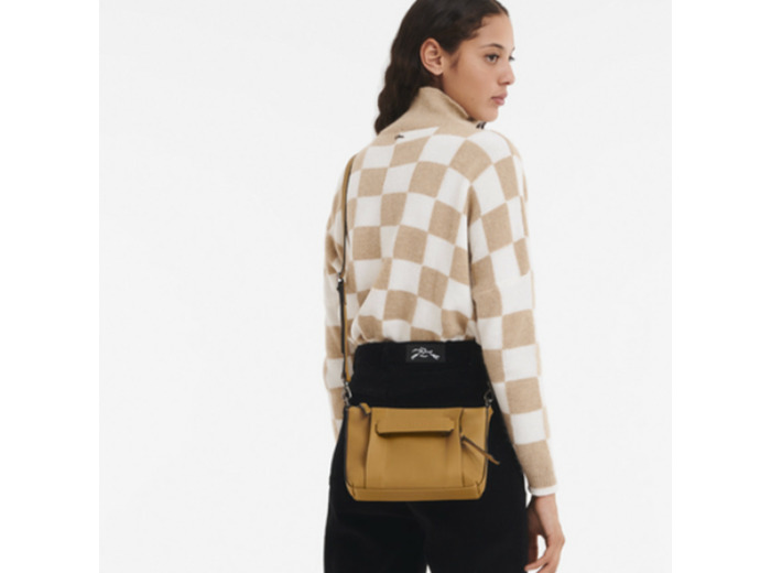 Longchamp 3D Petit sac bandoulière S Tabac