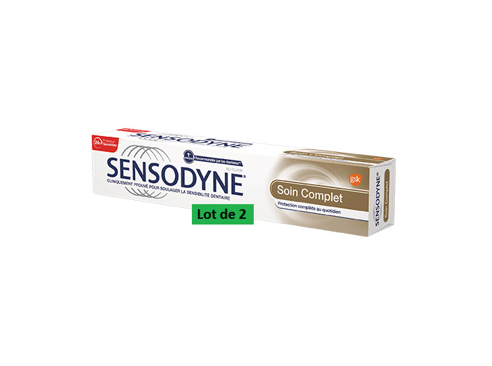 SENSODYNE DENT CPT LOT 2X75 ML