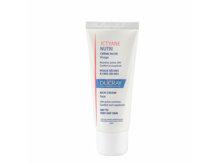 Creme Riche Nutri Peaux Seches 40ml Ictyane Ducray