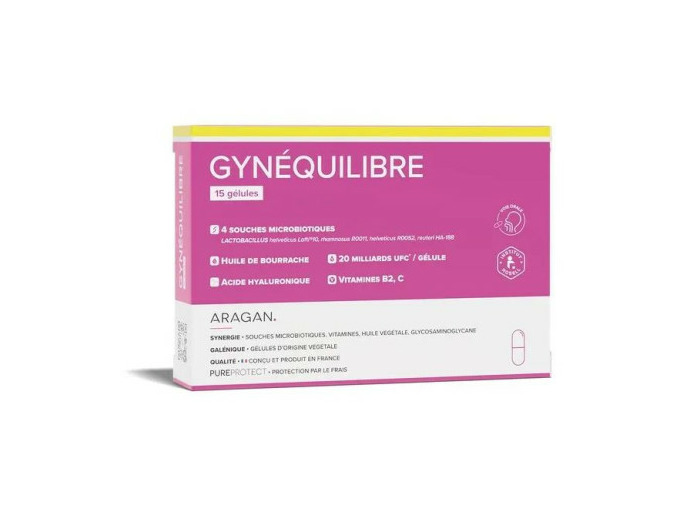 ARAGAN GYNEQUILIBRE BTE15COMBOCAP
