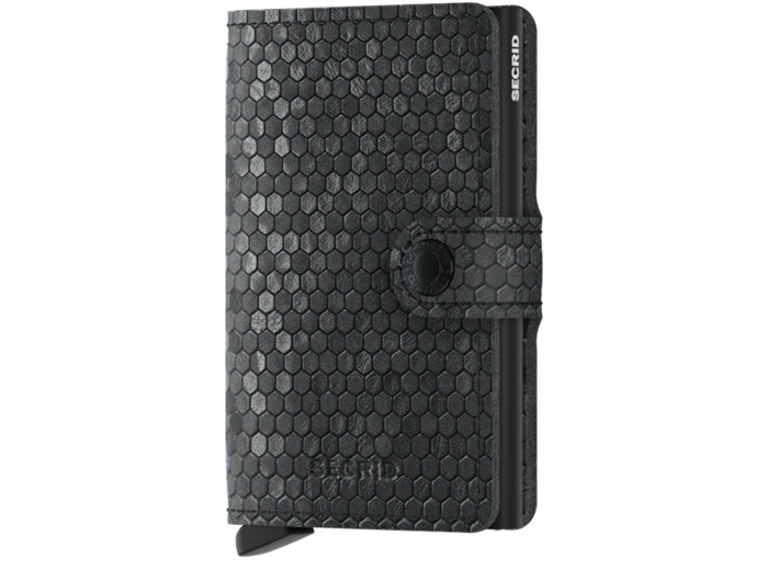Secrid Porte-Carte Miniwallet Hexagon Noir