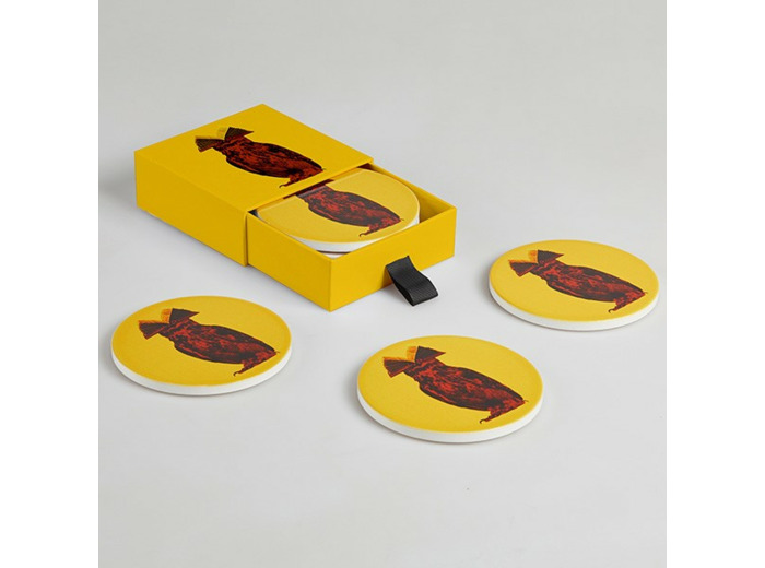 Set de 4 dessous de verre - Hibook
