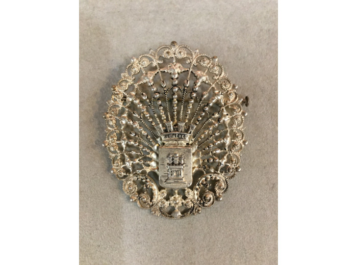 Broche argent