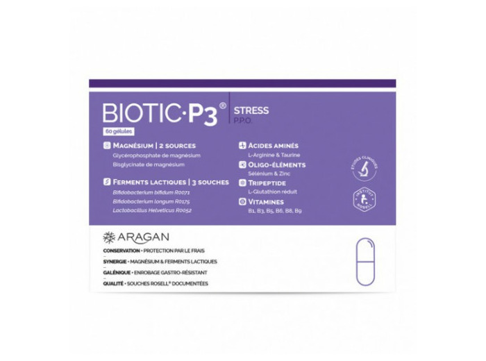 ARAGAN BIOTIC P3 STRESS PPO BTE60