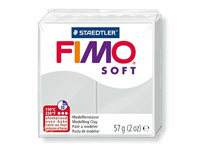Pâte à modeler "Fimo Soft" - Gris dauphin
