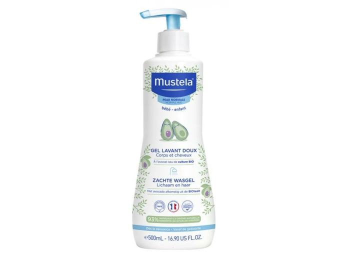 MUSTELA GEL LAV DX AVO B 500ML