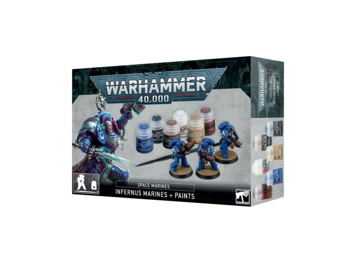 Space Marines: Marines Infernus + Set de Peinture