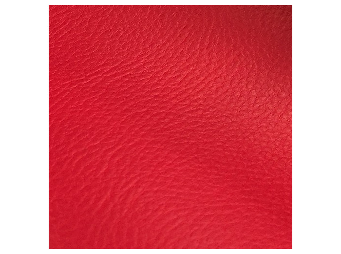Tissu Simili cuir rouge