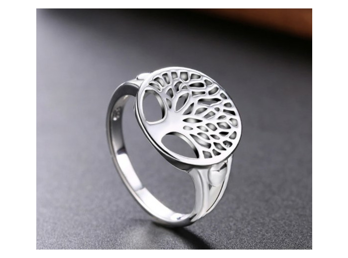 Bague arbre de vie en argent