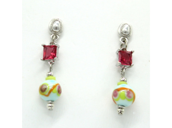 Boucles d'oreilles Citrus Coral