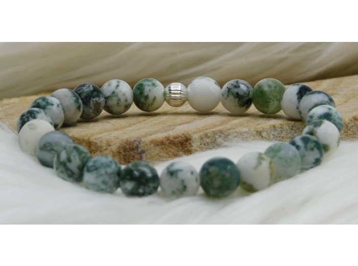 BRACELET AGATE ARBRE