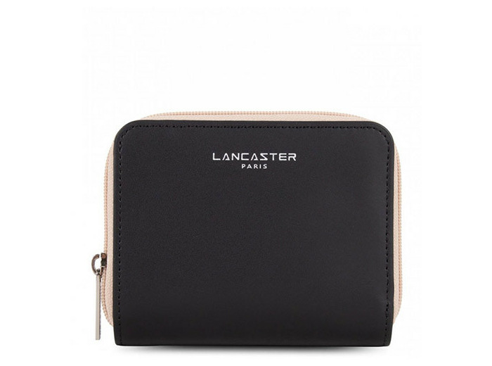 Lancaster Constance Portefeuille 137-17 Noir Nude Clair Nude Foncé