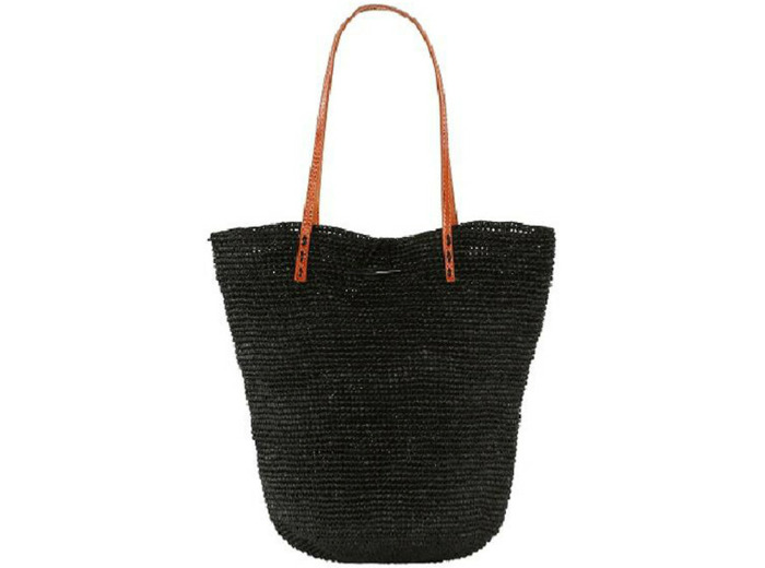 L'Atelier du Crochet Sac Cabas Crochet Ilana Noir