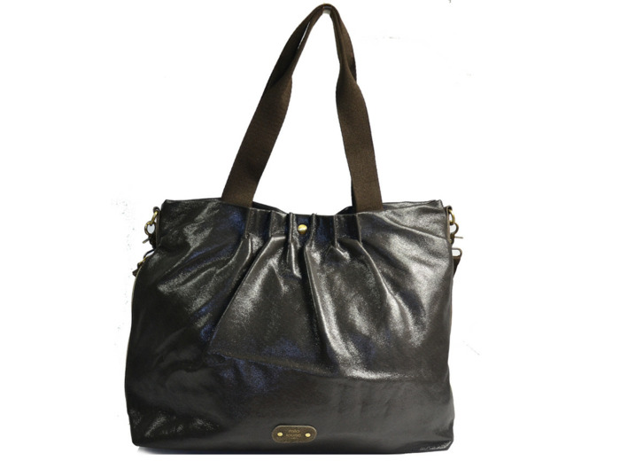 Mila Louise Maena LX1 Sac Shopping Irisé Fumé Kaki