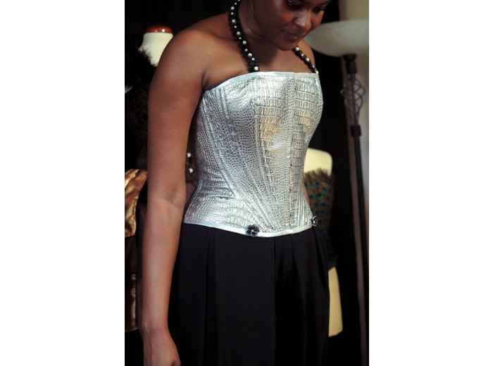 Corset argent