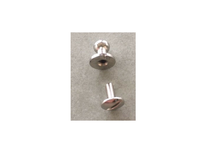 Rivet bouton à visser