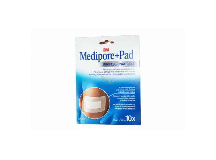 MEDIPOREPAD PANS 10X10CM 10