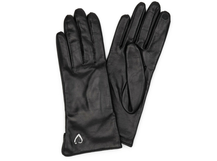 Lancaster Gants Femme Compatibles Écran Tactile 6.5 Noir