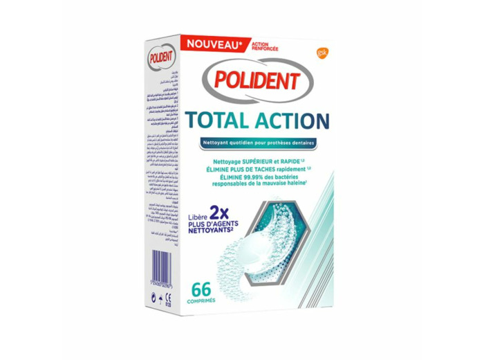 POLIDENT NETTOYANT B/66