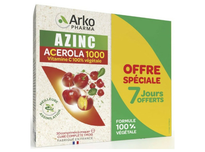 AZINC NAT ACEROLA 1000 BIO LOT2