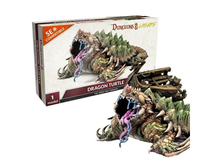 Dungeons & Lasers - Figurines - Dragon Turtle