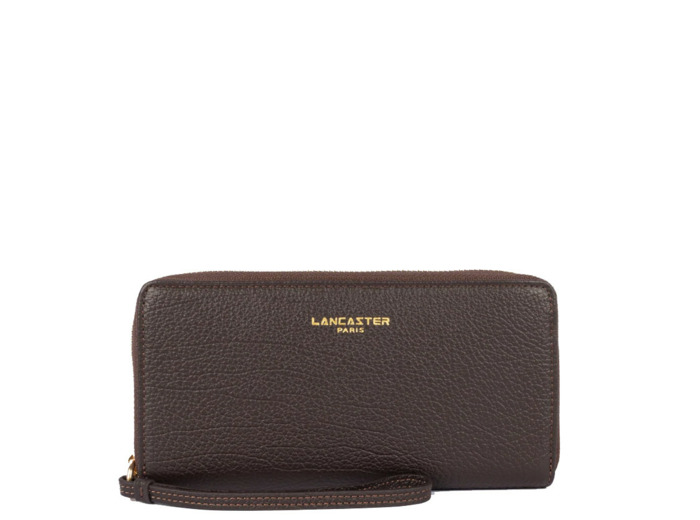Lancaster Dune Portefeuille et Compagnon 129-18 Marron Foncé