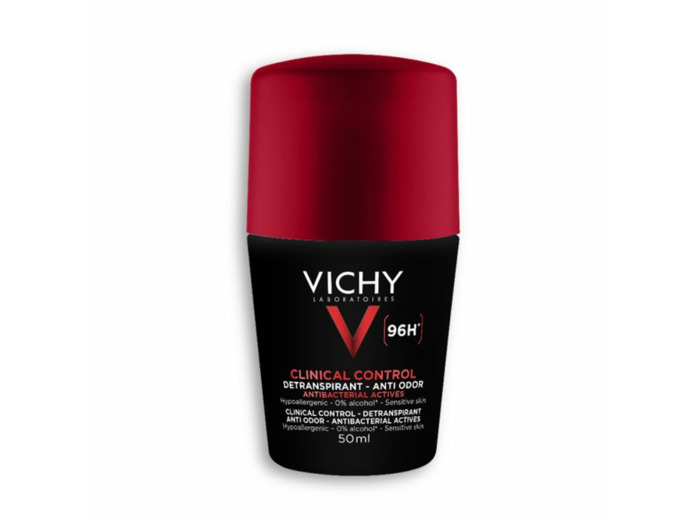 Roll-on Détranspirant Homme anti-odeur 96h 50ml Déodorant Vichy