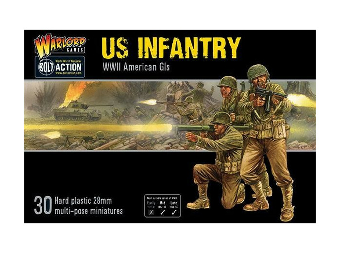 US infantry