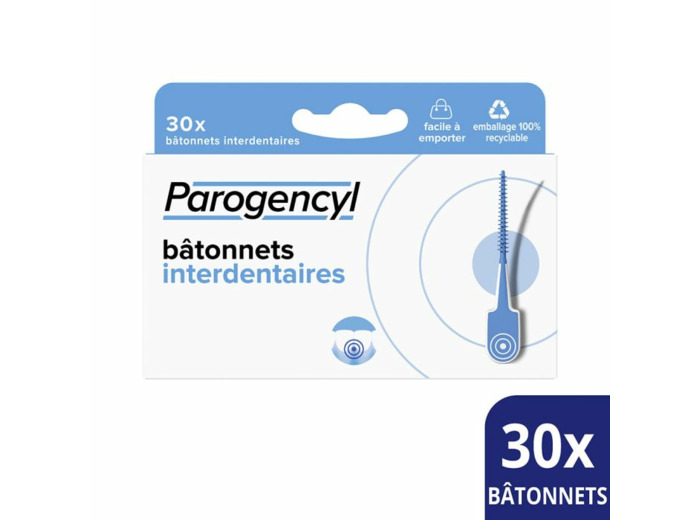 Bâtonnets interdentaires x30 Parogencyl
