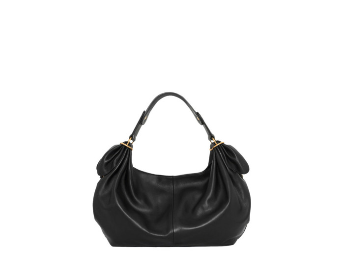 Gérard Darel Le Mini Kate Sac Porté Main En Cuir Noir