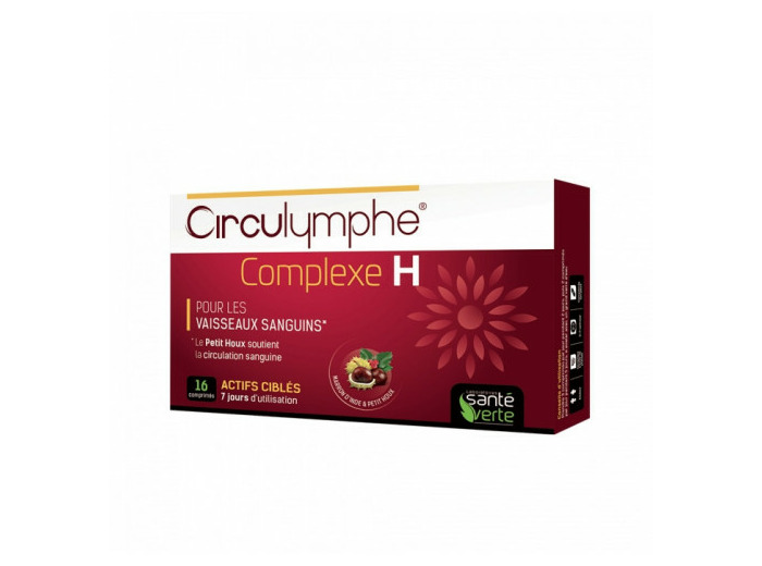 Complexe H 16 Comprimes Circulymphe Sante Verte