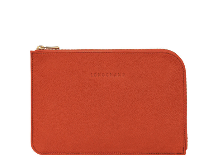 Longchamp Le Foulonné Pochette Paprika