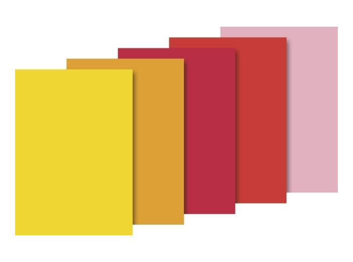 Papier de soie - Camaïeu rouge