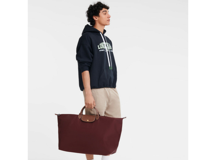 Longchamp Le Pliage Original Sac De Voyage M Bordeaux