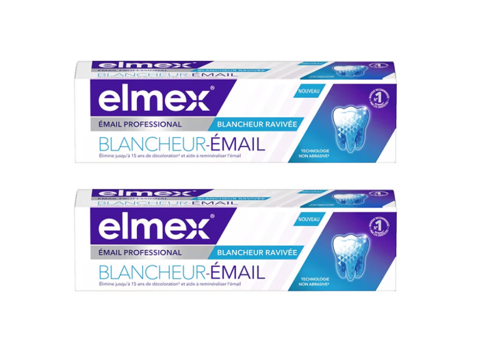 ELMEX DENT BLANCH 2X75 ML
