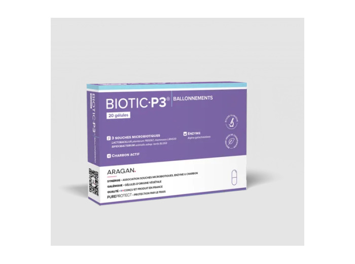 ARAGAN BIOTIC P3 BALLONNEMENT GELU20