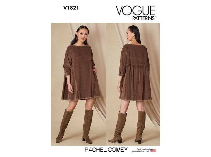 Patron de robe - Vogue V1821