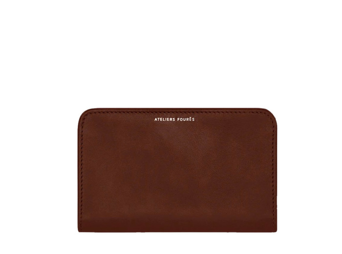 Ateliers Fourès calista Perséphone Portefeuille H58 Fauve